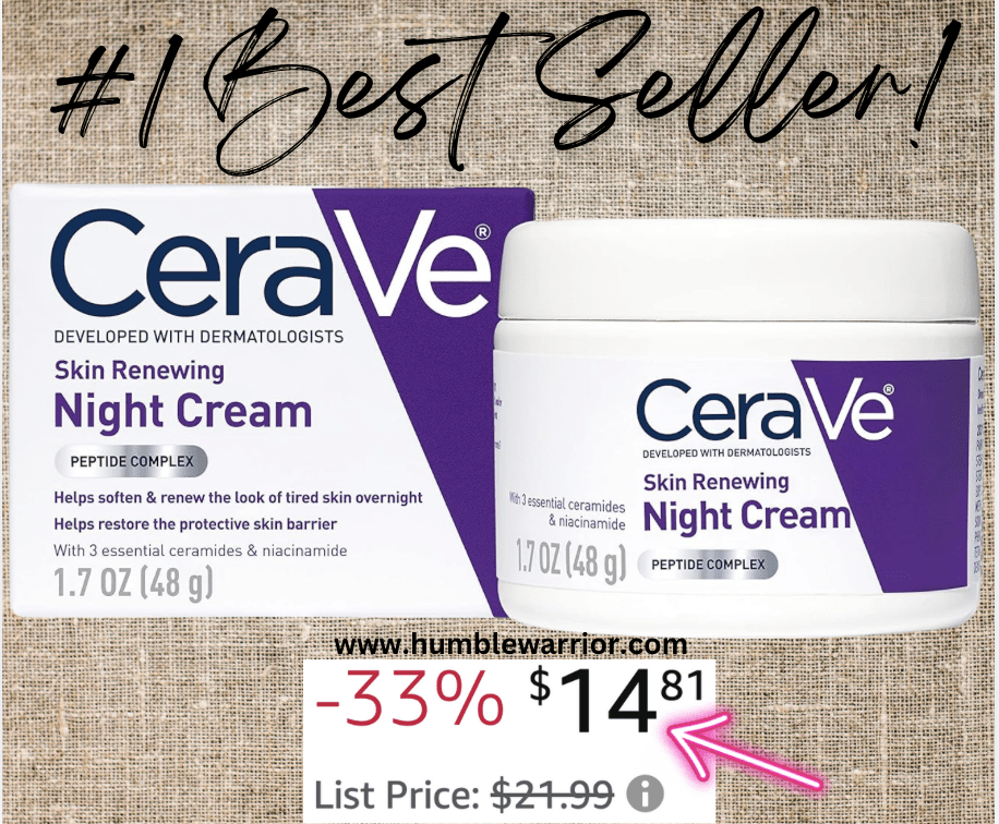 Cerave Skin Renewing Night Cream!